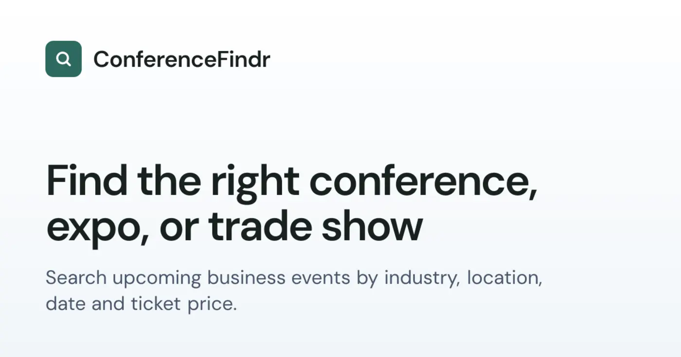 show hn conference expo trade show finder plus mcp