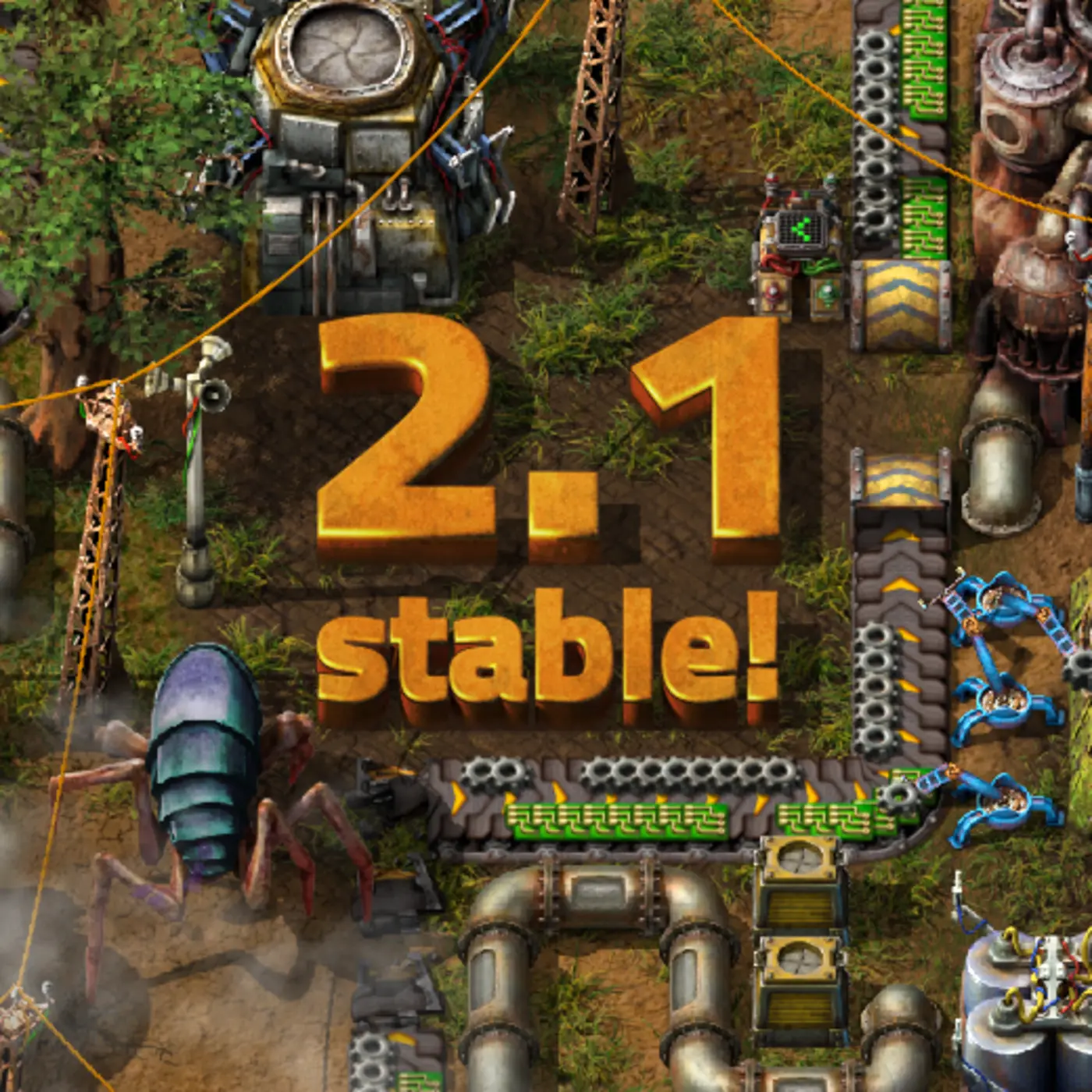 factorio version 21 the final major update for the game has been released