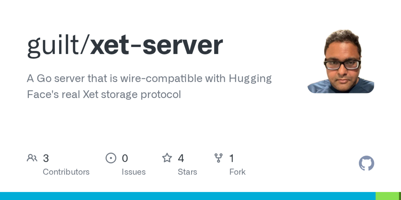 show hn xet server host your own models anywhere