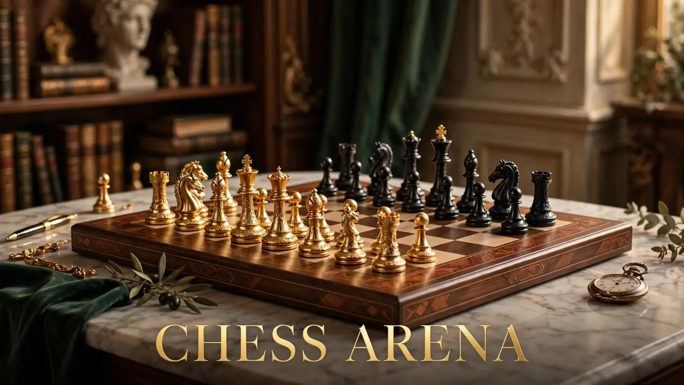 chess arena minimal chess vs hard ai vanilla javascript no login