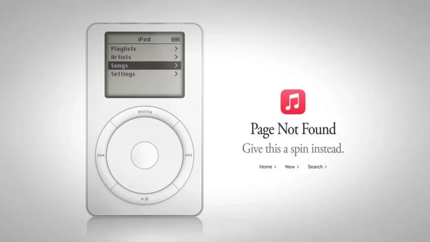 apple hides a playable classic ipod inside its music website