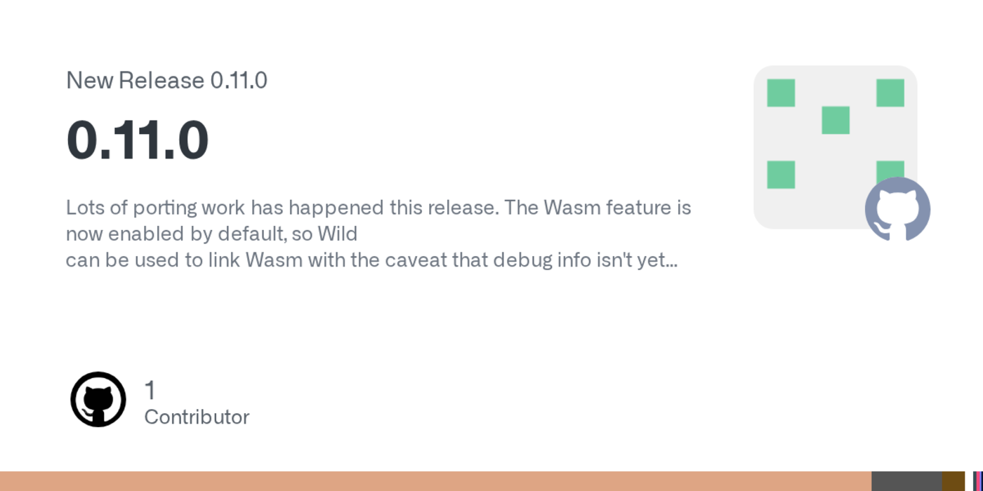 wild version 0110 released