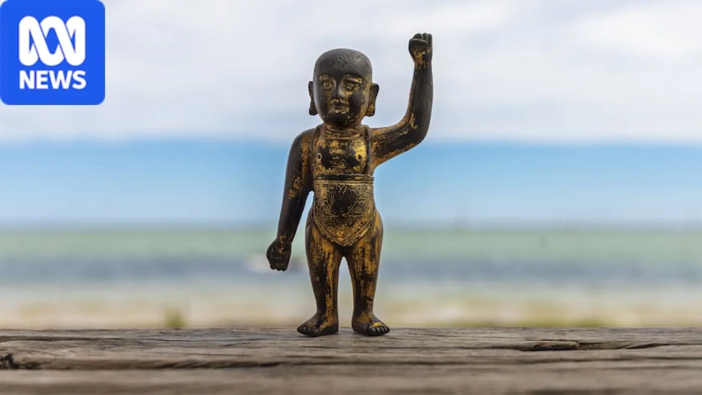 ming dynasty statue unearthed in wa returns to china
