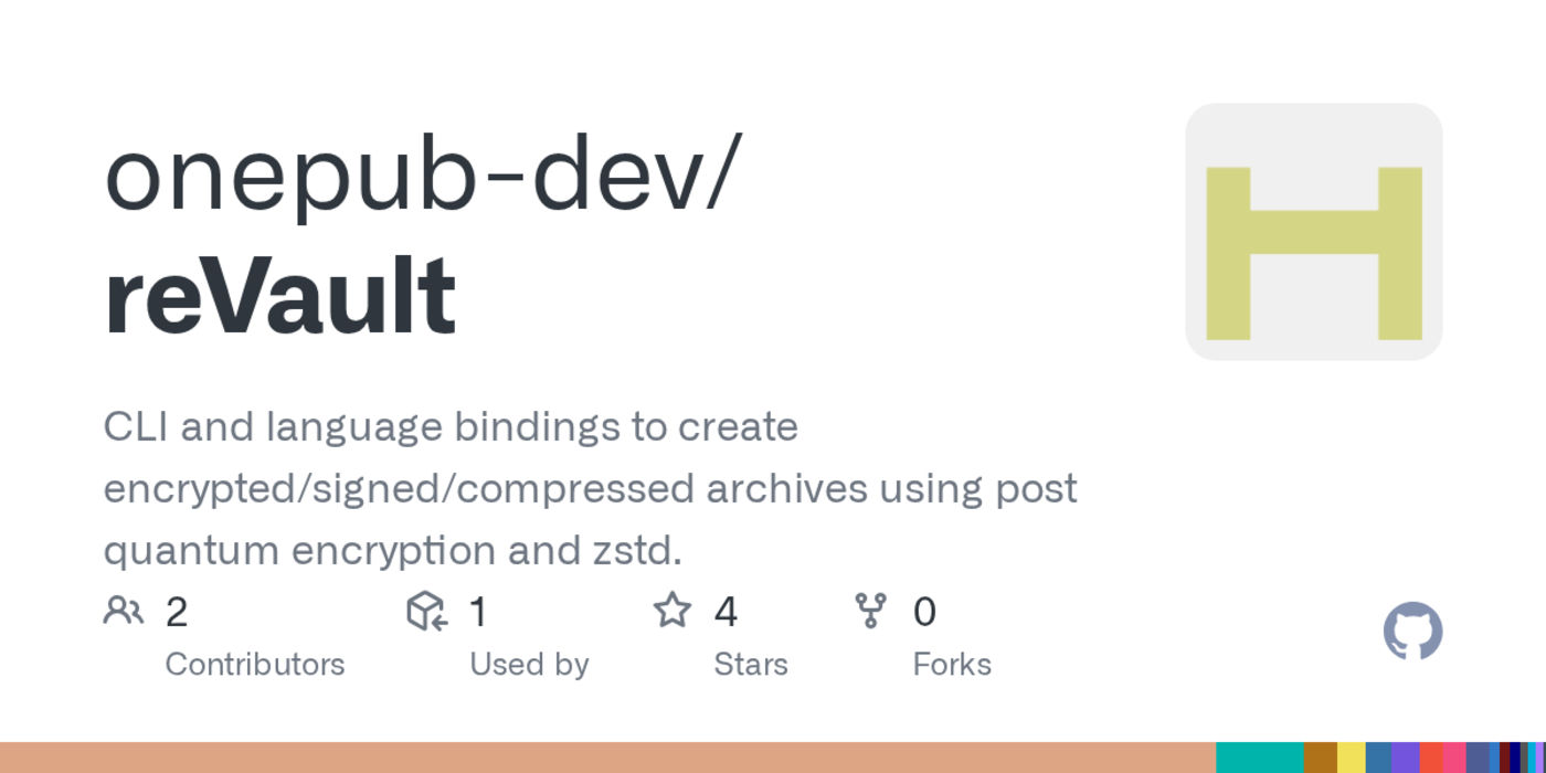 revault new secure archive format