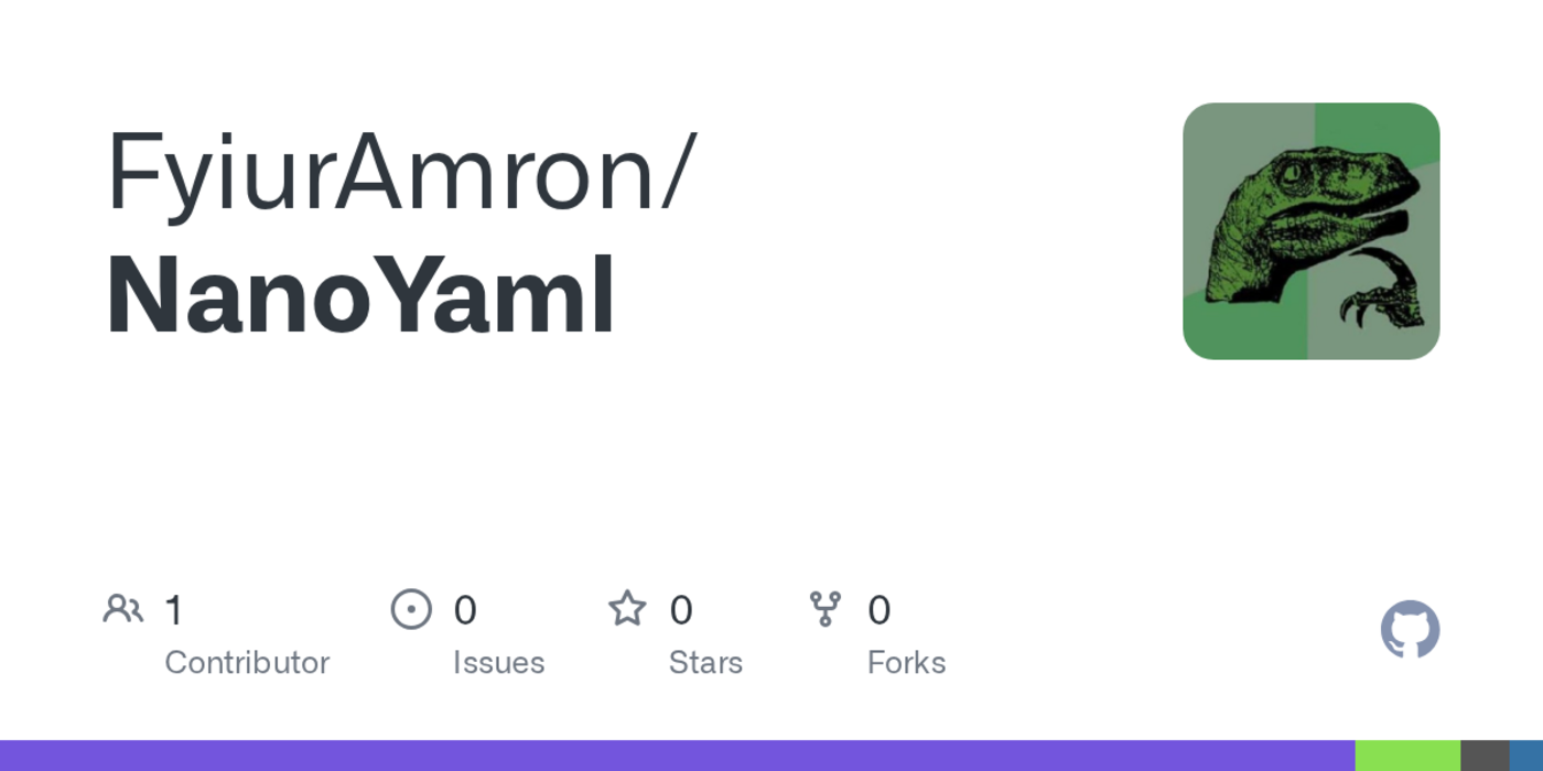 my lovehate relationship with yaml has offspring
