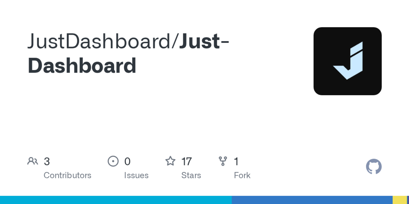 just dashboard opensource dashboard for managing your vps