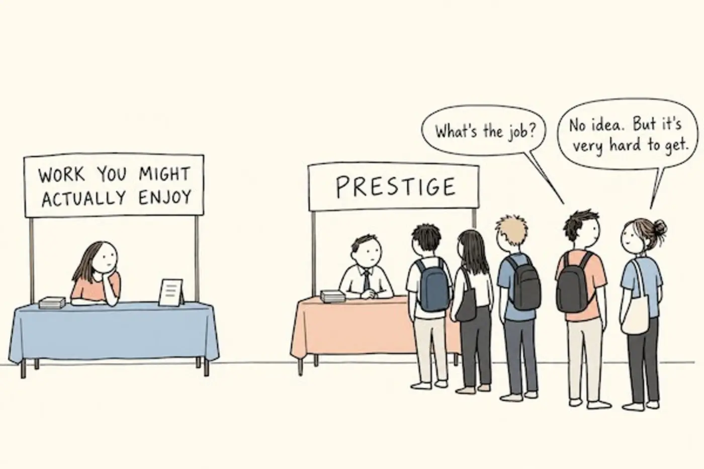 i nearly chose the wrong career