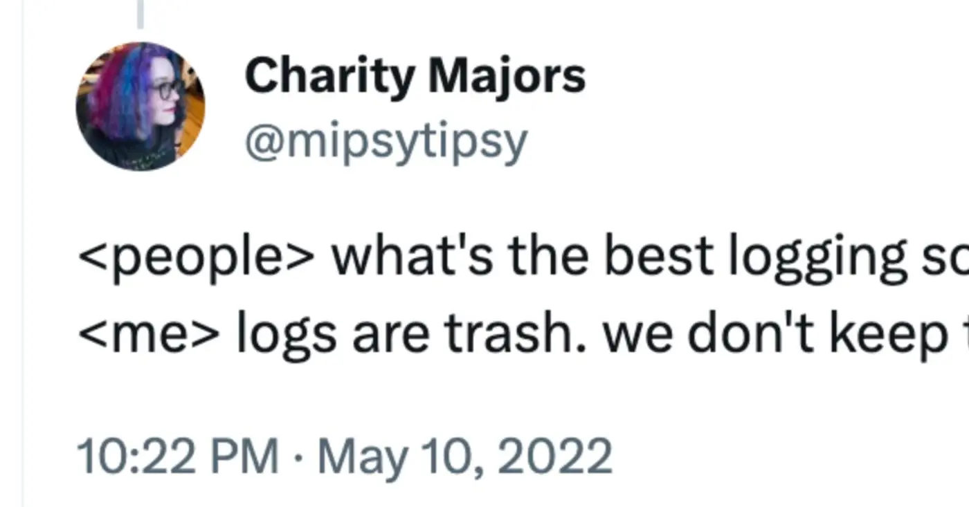all you need is wide events not quotmetrics logs and tracesquot