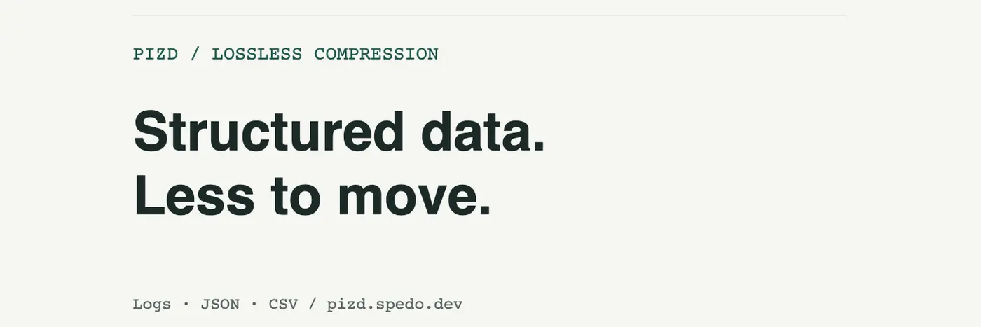 pizd a rust compressor exploring structural deduplication