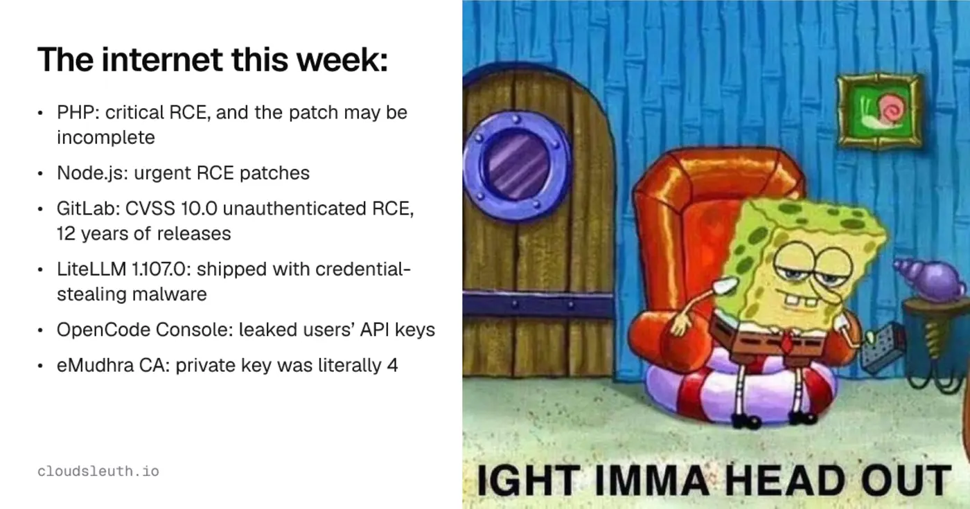 php2shell litellm gitlab find what you need to patch