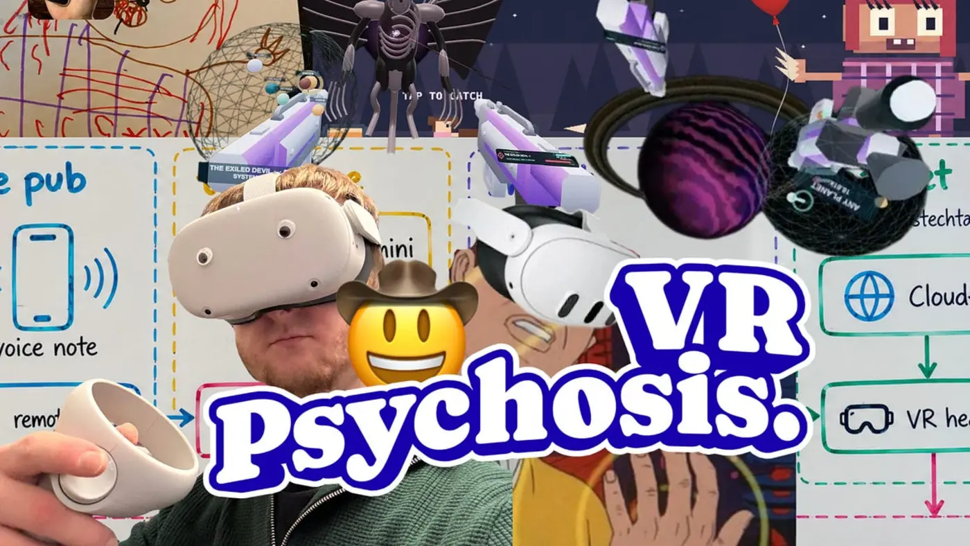 who needs ai psychosis i gave myself vr psychosis