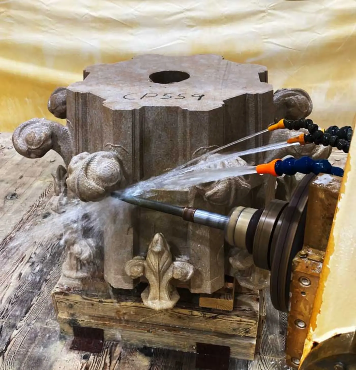 cnc stone carving