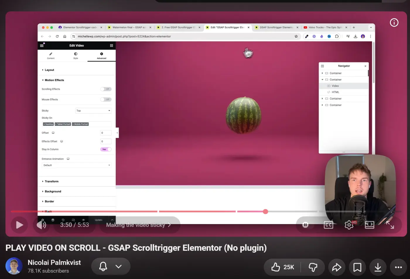 why scrubbing an mp4 on scroll stutters and what to use instead