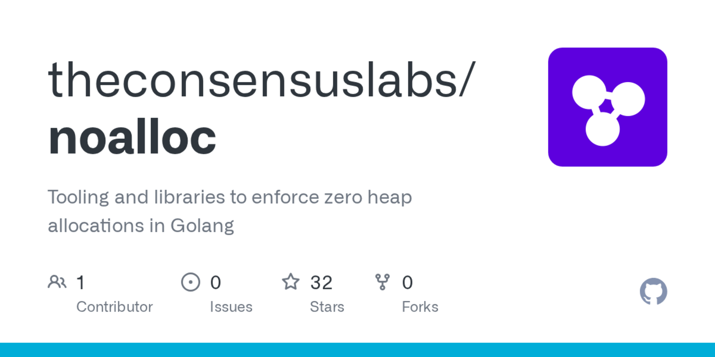 noalloc tooling and libraries to enforce zero heap allocations in golang