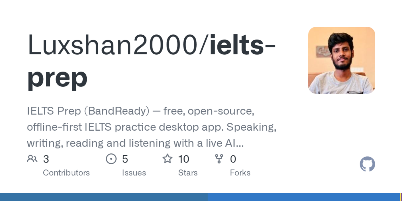 show hn an opensource app for ielts preparation