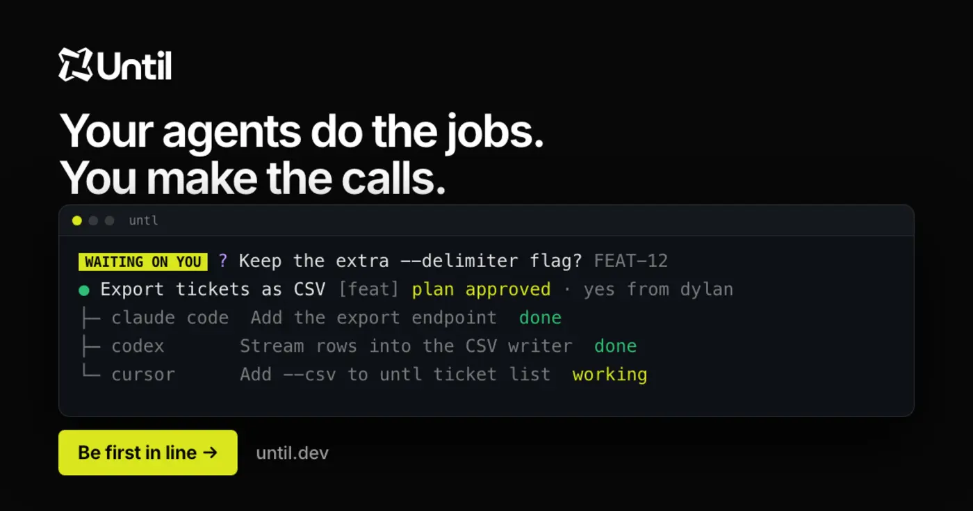until you approve the plan a separate agent checks the code against it