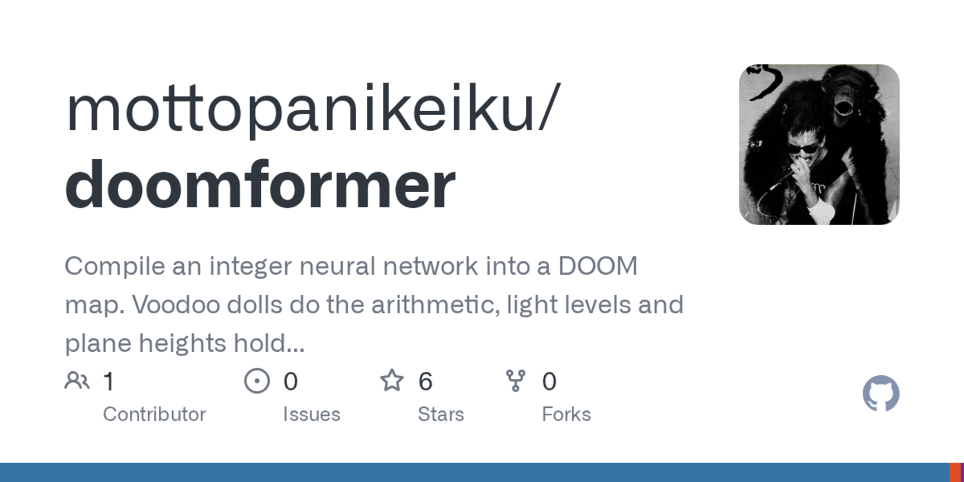 show hn i turned doom into a transformer