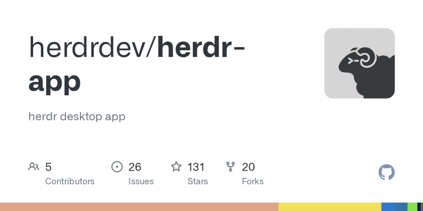 herdr has released native app