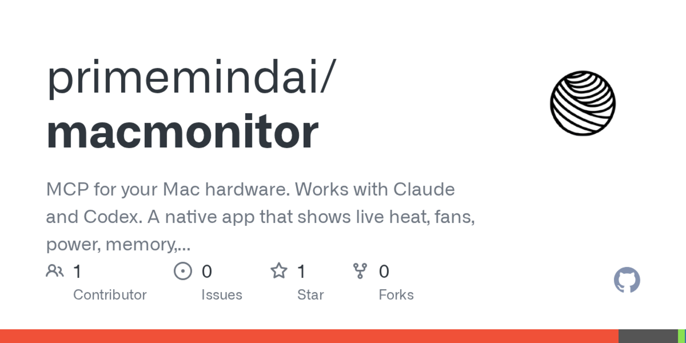 show hn mcp for your mac hardware