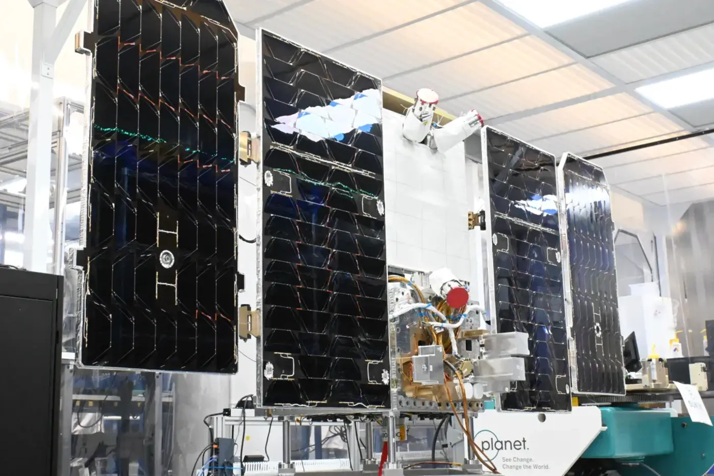 googlex27s first data center satellite is online and writing poetry