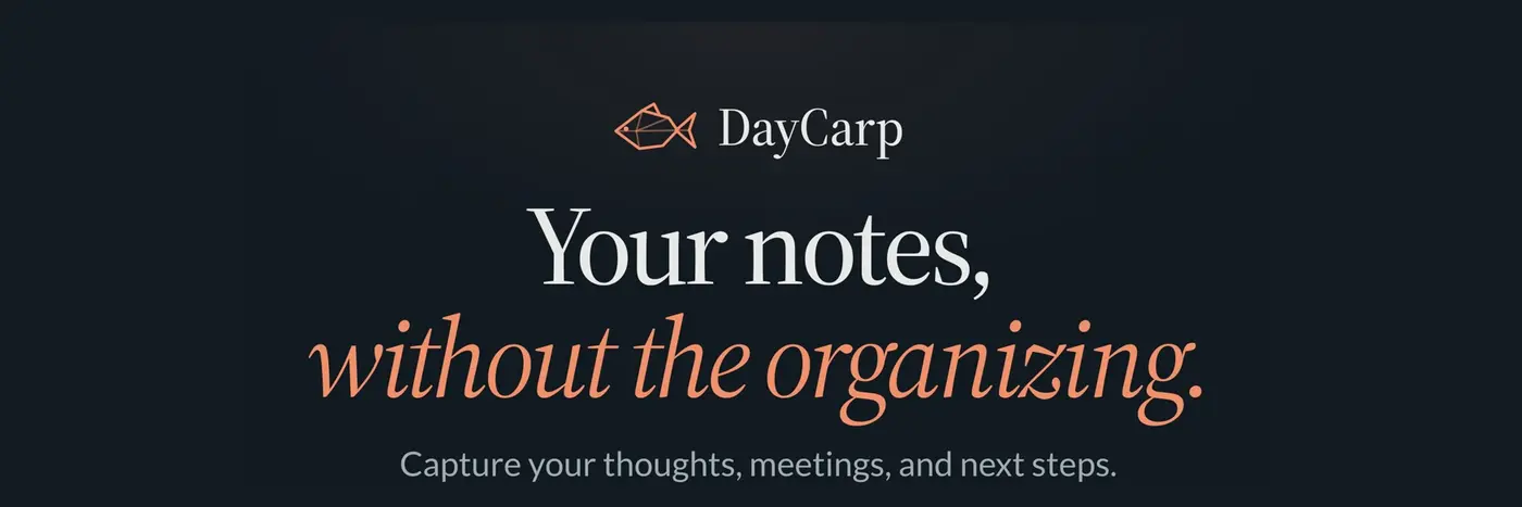 show hn how i take notes as a vc and the app i built for it