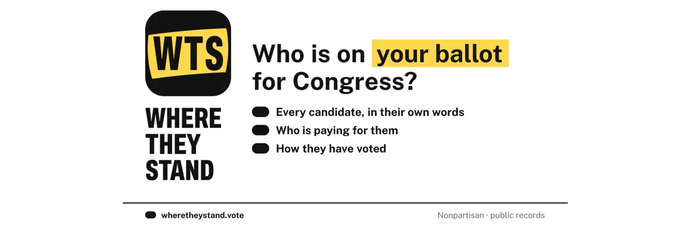 where they stand nonpartisan guide to every house and senate race