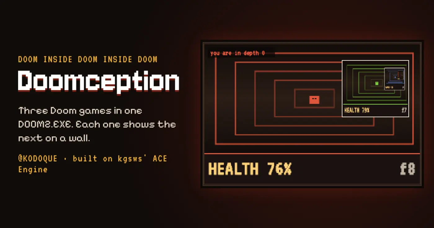 doomception doom inside doom inside doom and round again
