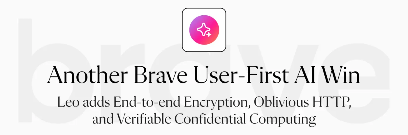 leo adds e2e encryption oblivious http and verifiable confidential computing
