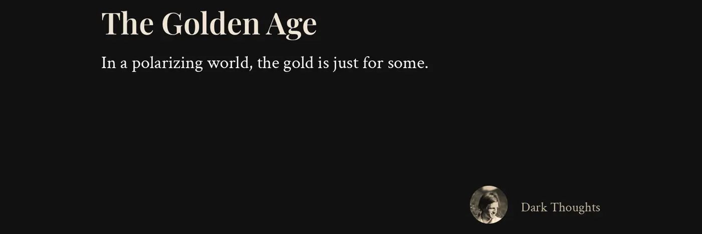 the golden age